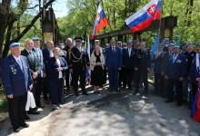 OTKRIVANJE SPOMEN PLOČE Slovačka delegacija u posjetu brusničkom mostu