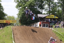 MOTOCROSS UTRKA BLJESAK U briljantnim duelima Lenčeu pobjeda izmakla za 13 stotinki, braća Tessari na postolju