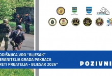 PROGRAM OBILJEŽAVANJA 31. GODIŠNJICE VRO „BLJESAK“