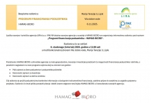FINANCIRANJE PODUZETNIKA – HAMAG‑BICRO Suradnja pakračke i lipičke razvojne agencije