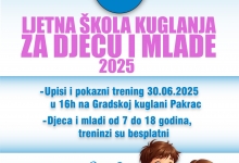LJETNA ŠKOLA KUGLANJA Prva i jedinstvena u gradu Pakracu