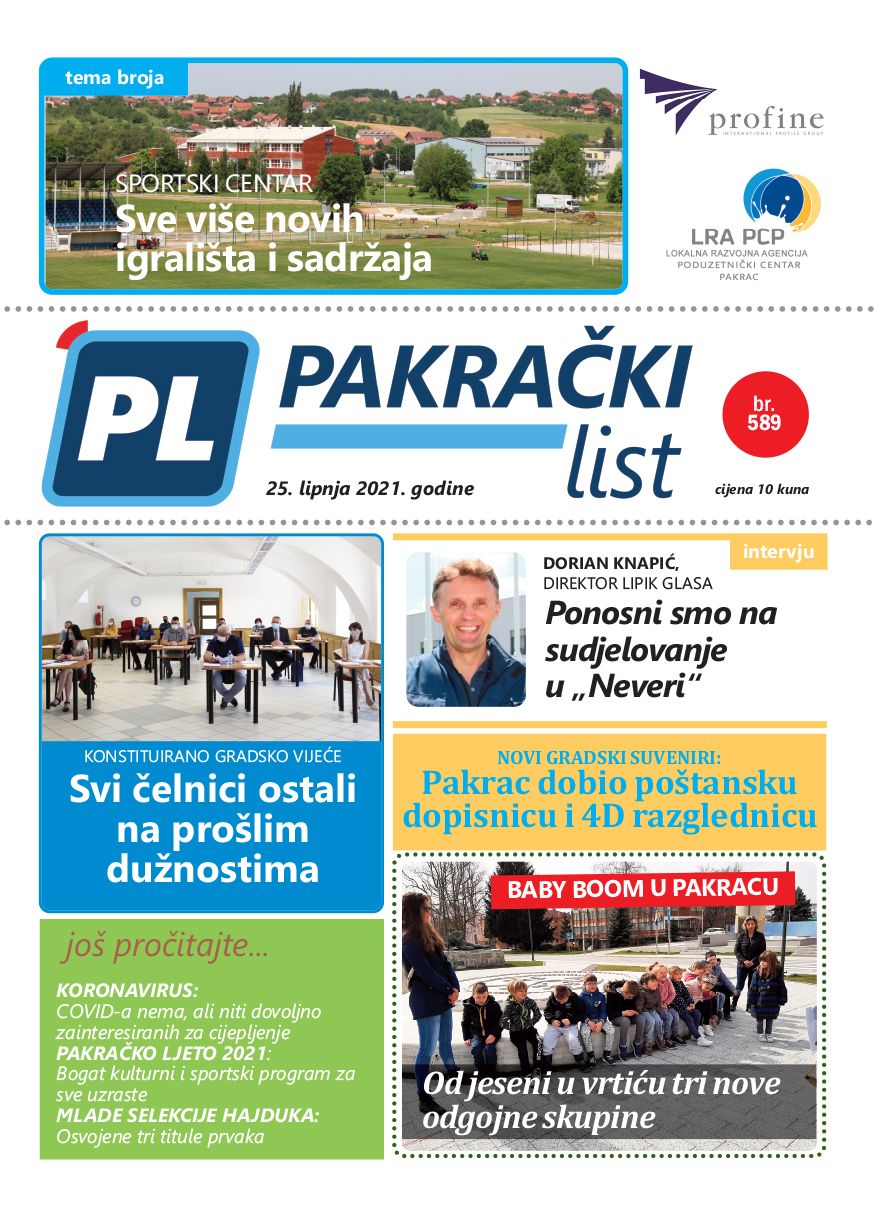 DANAS U PRODAJI: Novi broj Pakračkog lista