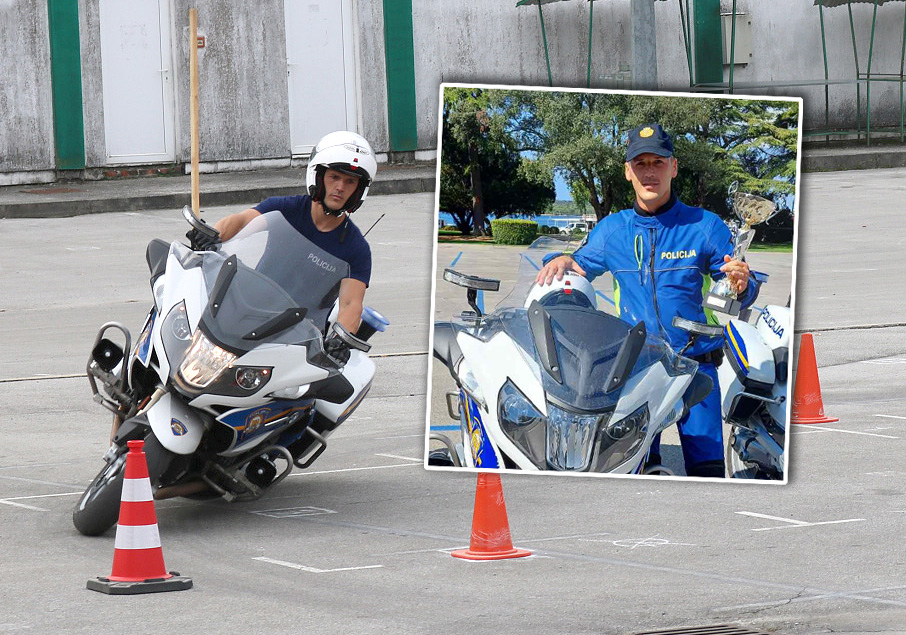 IVAN BOSANAC, PAKRAČKI POLICAJAC  Među najboljim policijskim motoristima u državi, pohvaljen policajac u zajednici