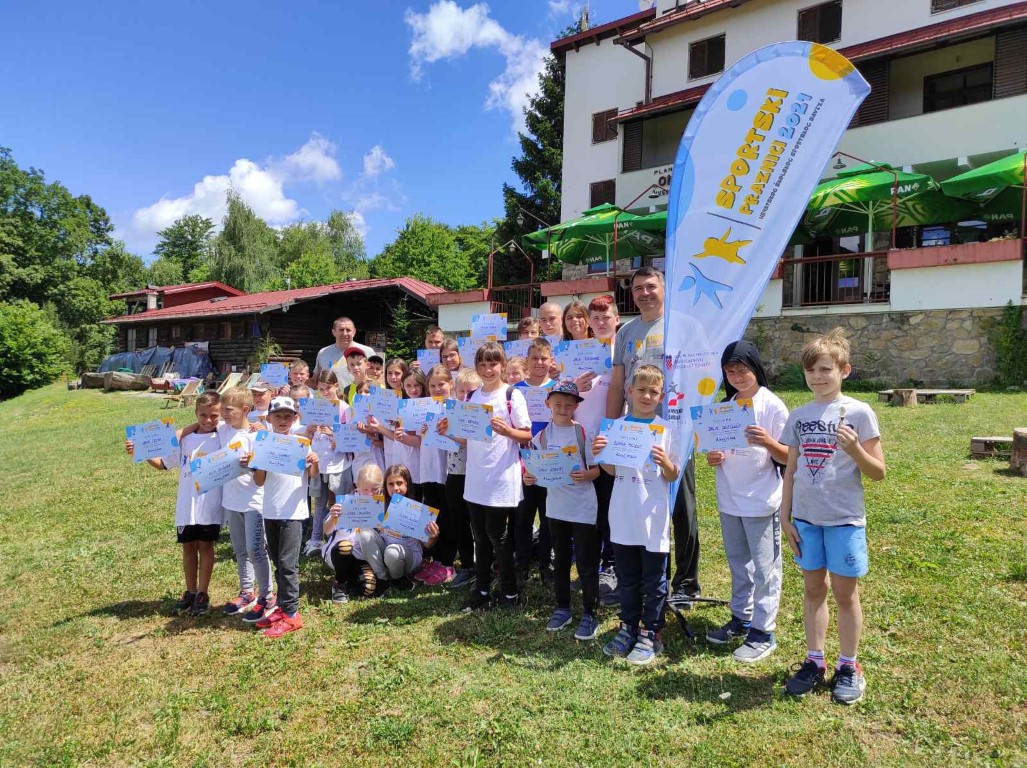 PROJEKT SPORTSKIH PRAZNIKA ZA UČENIKE "Vježbajte s nama, mjesta još ima!"