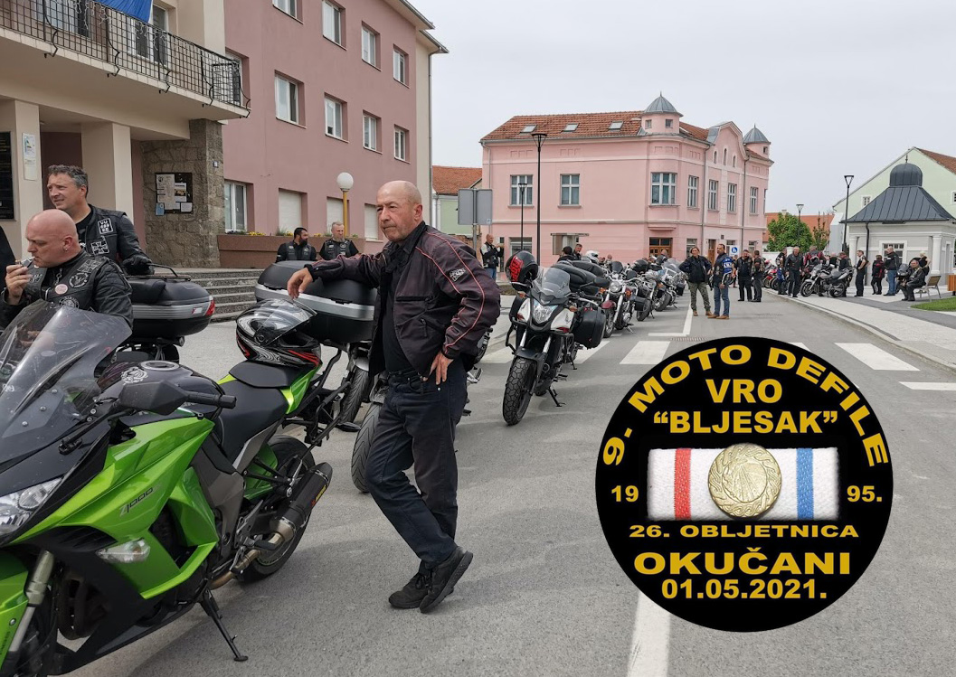 VIŠE OD 200 MOTOCIKLISTA U PAKRACU "Pamtimo i cijenimo ulogu Pakraca u stvaranju Hrvatske"