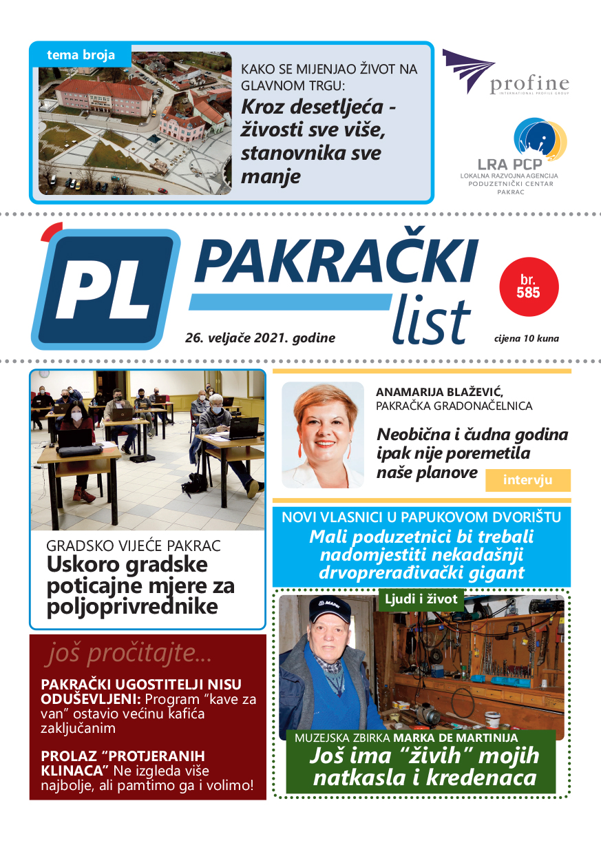 DANAS U PRODAJI: Novi broj Pakračkog lista