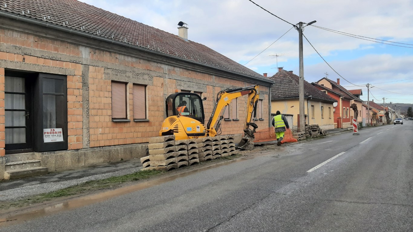 RADOVI NA AGLOMERACIJI Naznaka prvih tehničkih pregleda