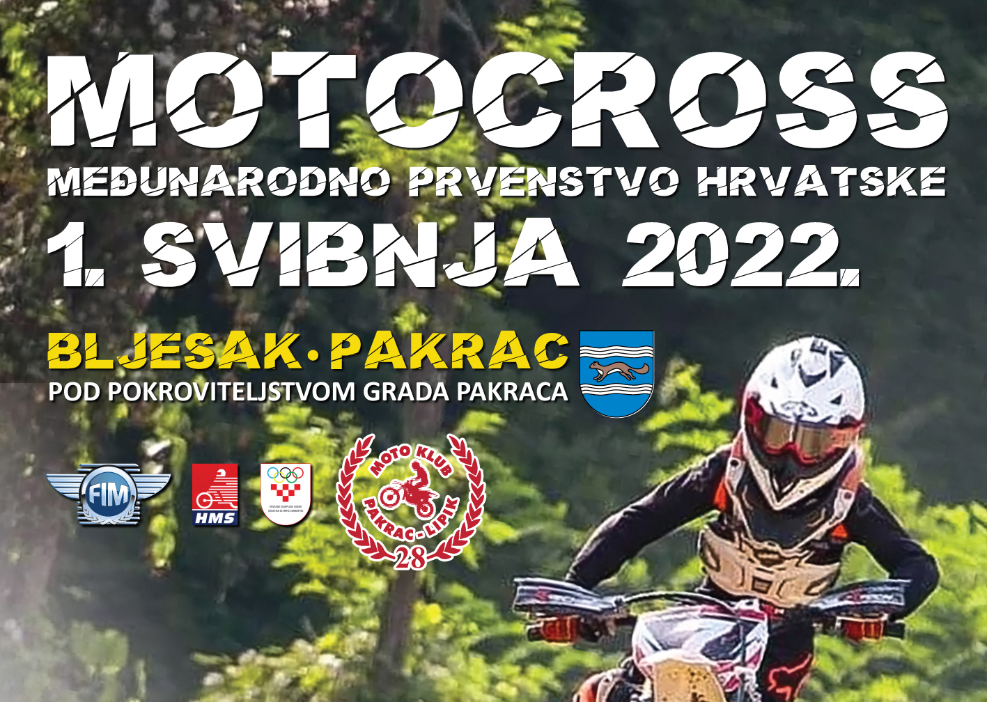 TRADICIONALNA MOTOCROSS UTRKA „BLJESAK“ U PREKOPAKRI Po prvi puta utrka međunarodnog karaktera