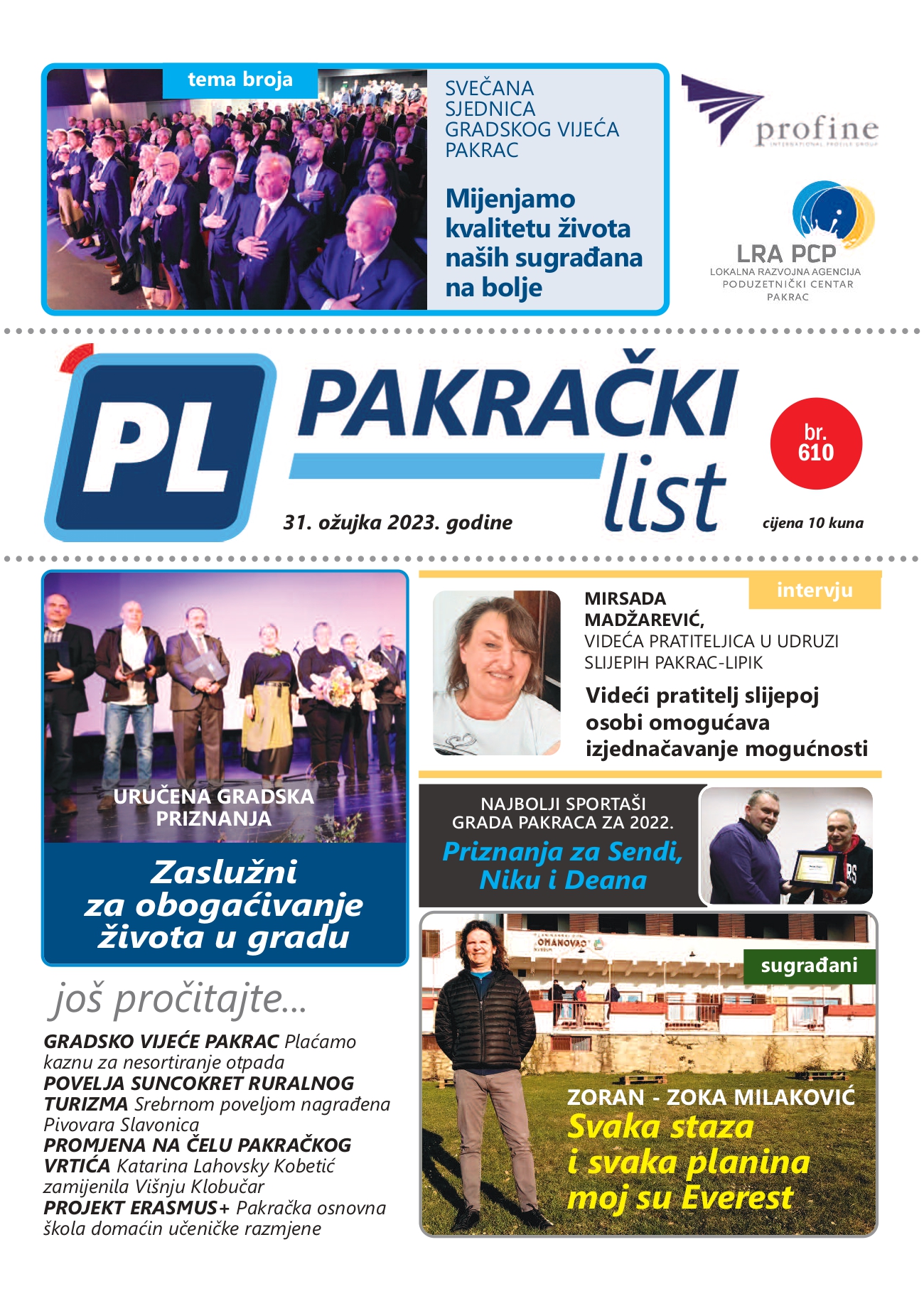  U PRODAJI Novi broj Pakračkog lista