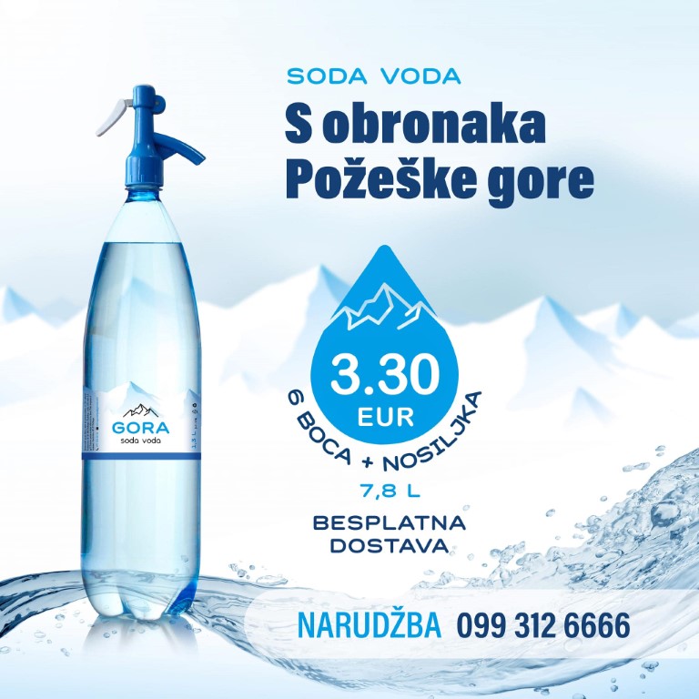 (PROMO) GODINU DANA S VAMA Soda voda GORA dolazi i na Vaš kućni prag