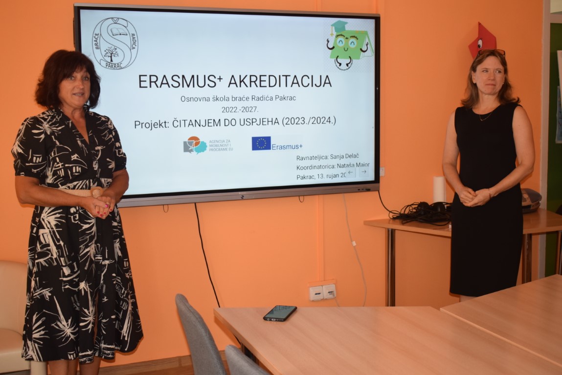 OŠ BRAĆE RADIĆA Erasmus akreditacija i novi projekt