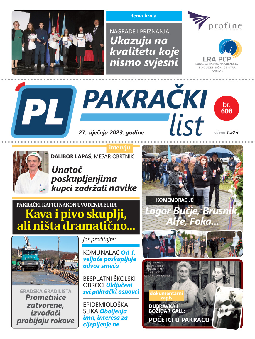 U PRODAJI Novi broj Pakračkog lista