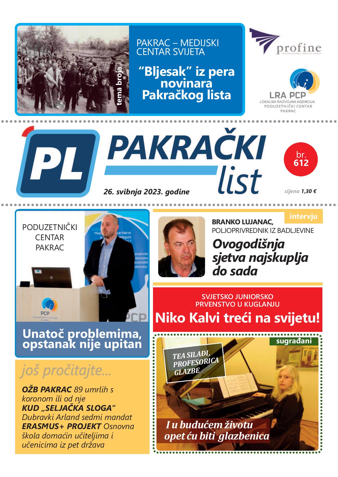 U PRODAJI Novi broj Pakračkog lista