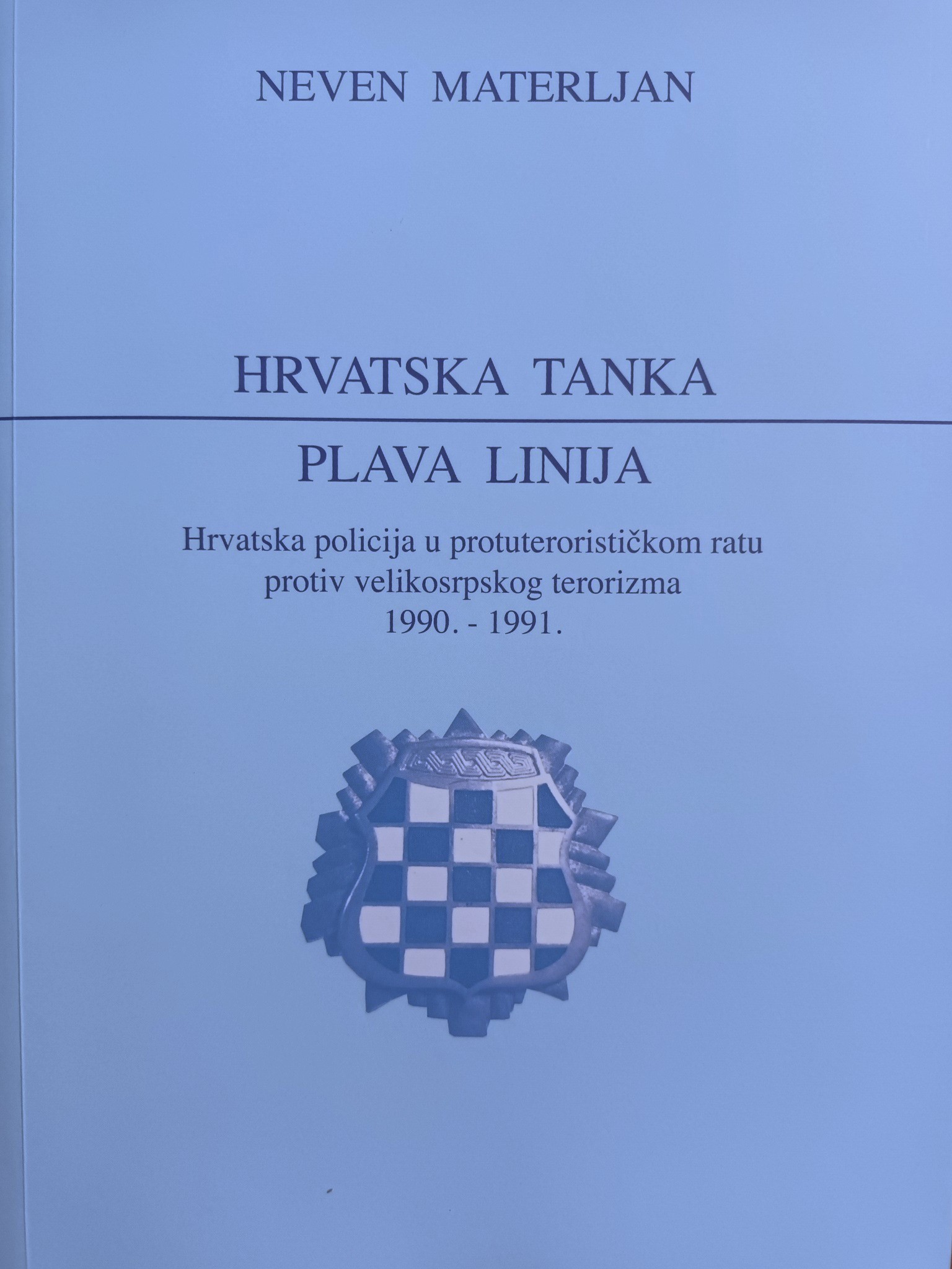 MUZEJ VOJNE I RATNE POVIJESTI Nova knjiga Nevena Materljana