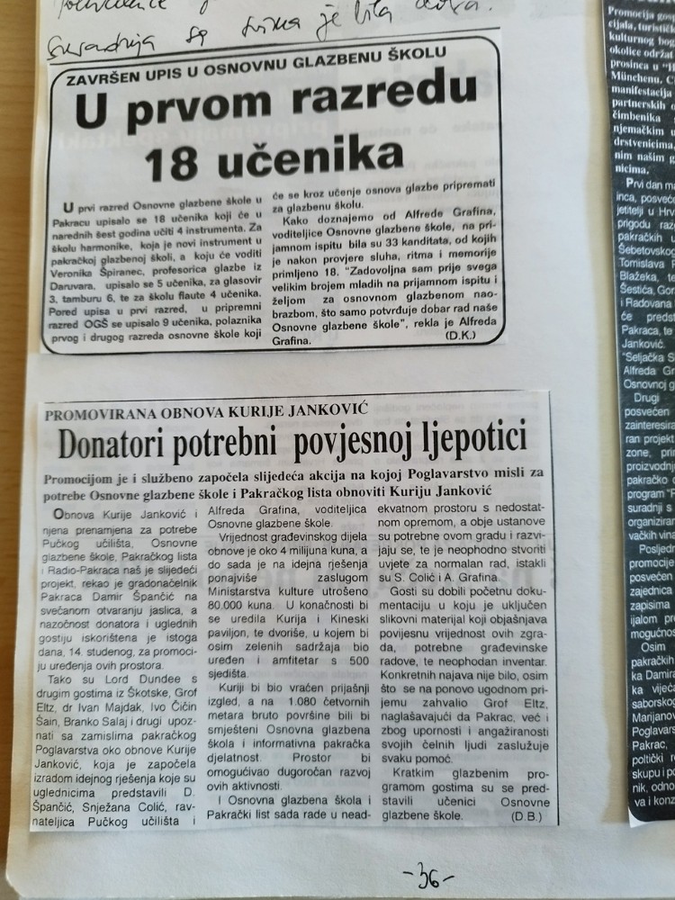 1998 planovi za obnovu