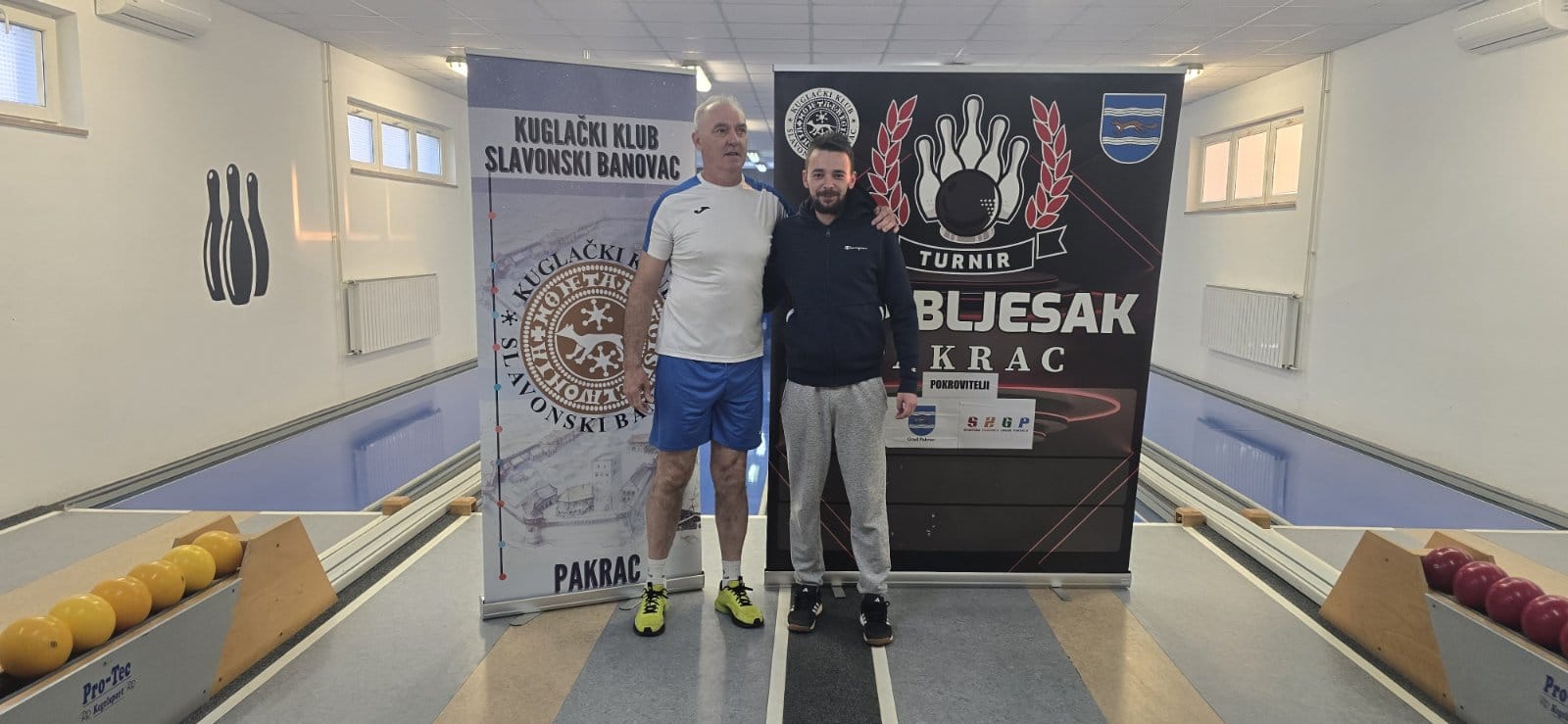 Vodeci Darko Zovko lijevo i Domagoj Tusim