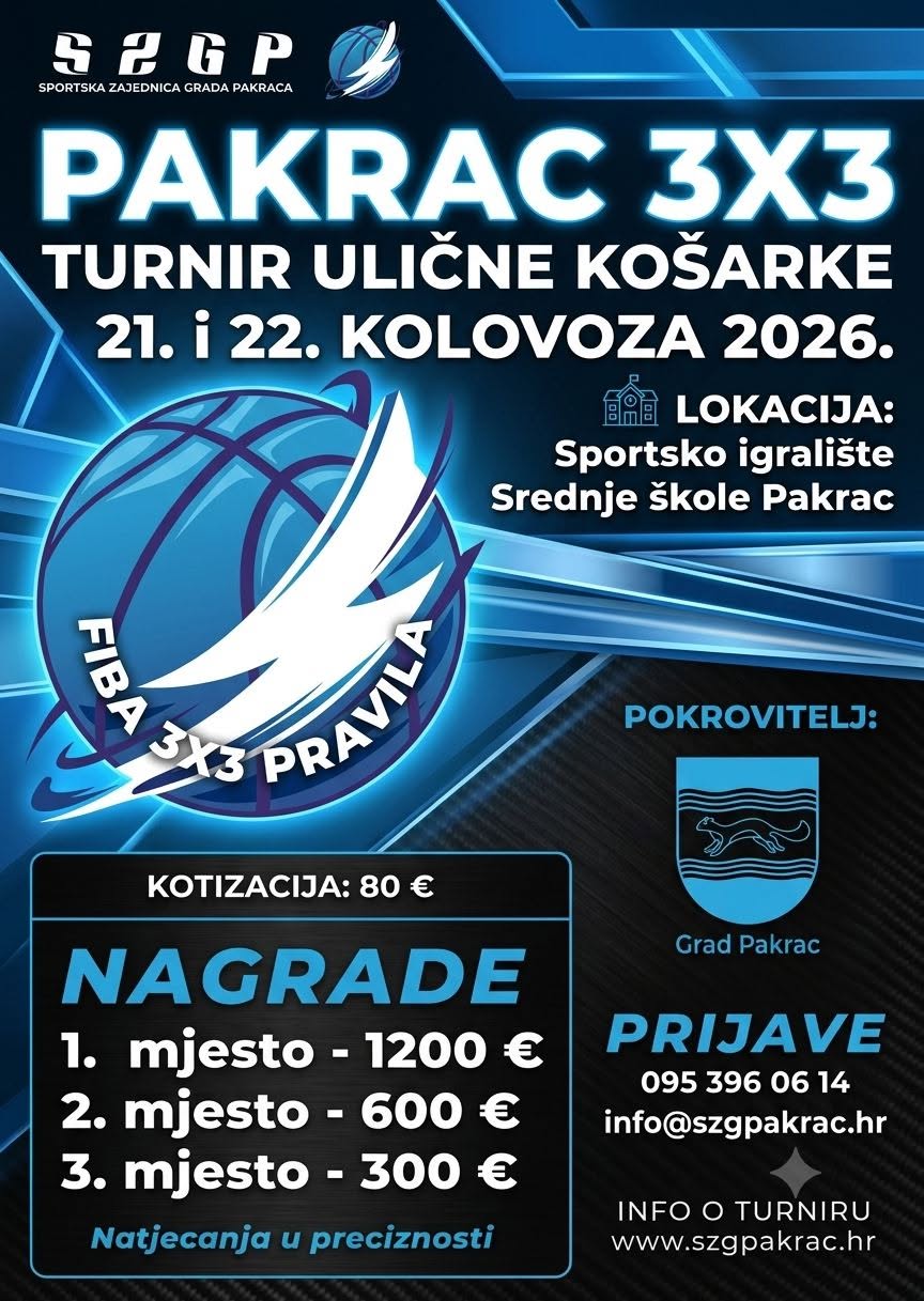 3x3 pakrac plakat 2026
