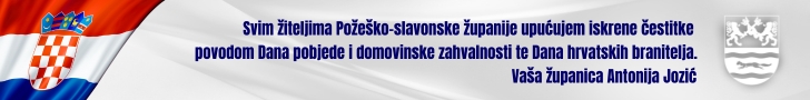 banner čestitka županice Jozić - Dan pobjede