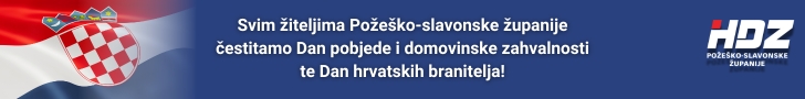 banner čestitka HDZ PSŽ - Dan pobjede