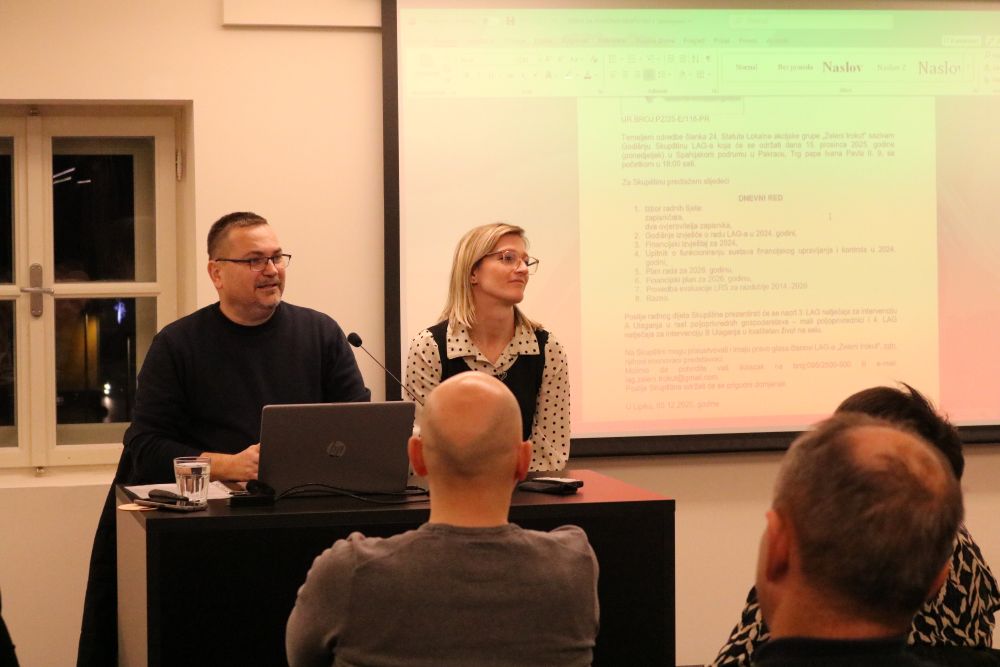 Održana redovna Godišnja skupština LAG-a „Zeleni trokut“