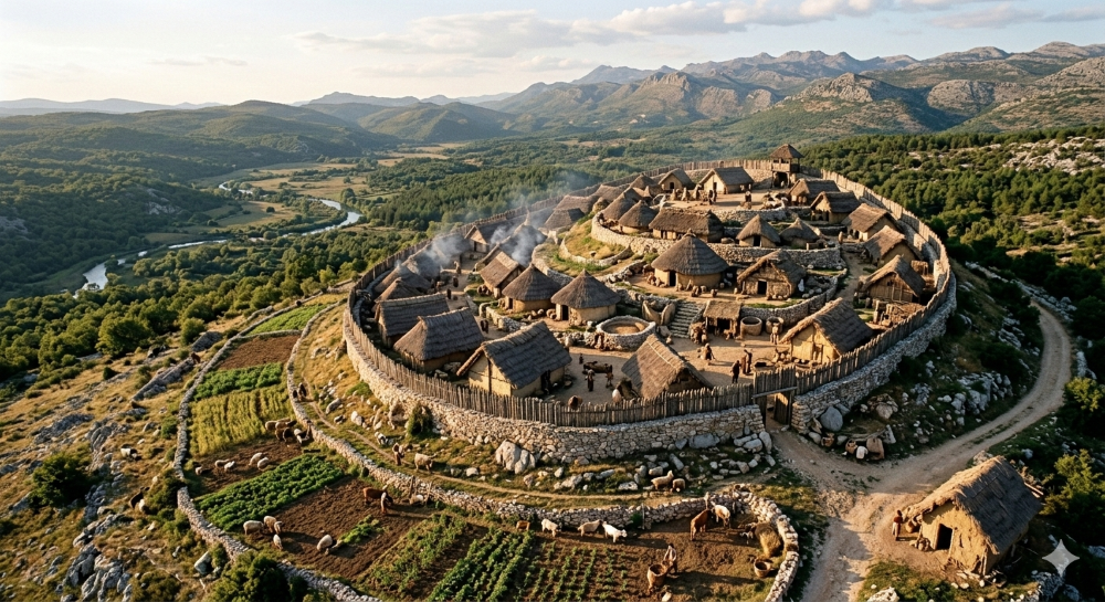 ARHEOLOŠKA CRTICA GRADSKOG MUZEJA Najstarija naselja u Pakracu