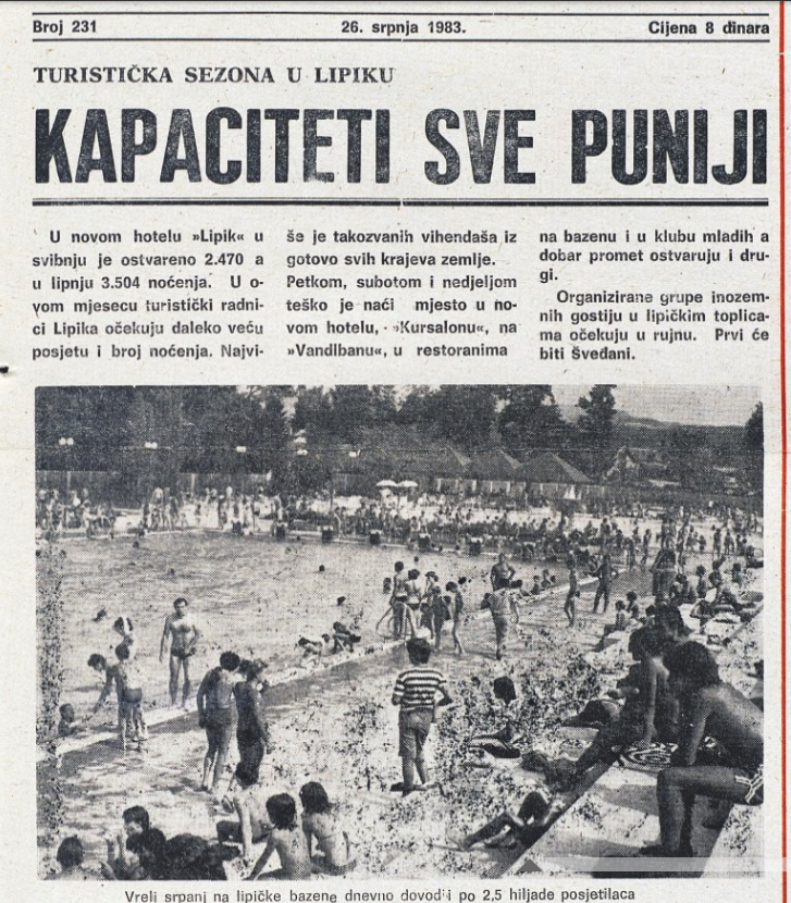 Naslovnica srpanj 1983