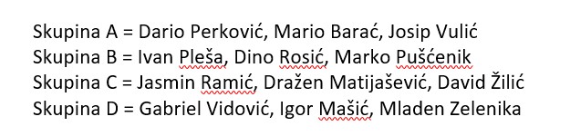 Tenis singl raspored