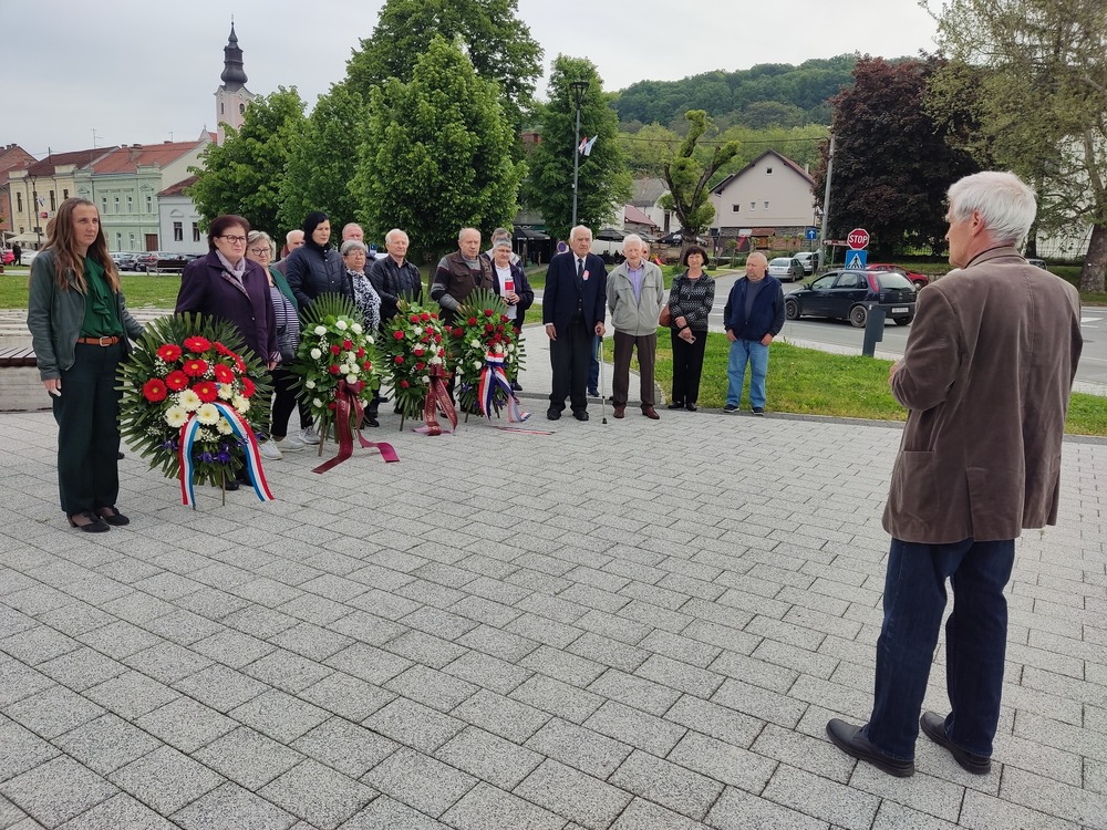 ANTIFAŠISTI OBILJEŽILI DAN EUROPE I POBJEDE NAD FAŠIZMOM Odali počast žrtvama 2. svjetskog rata