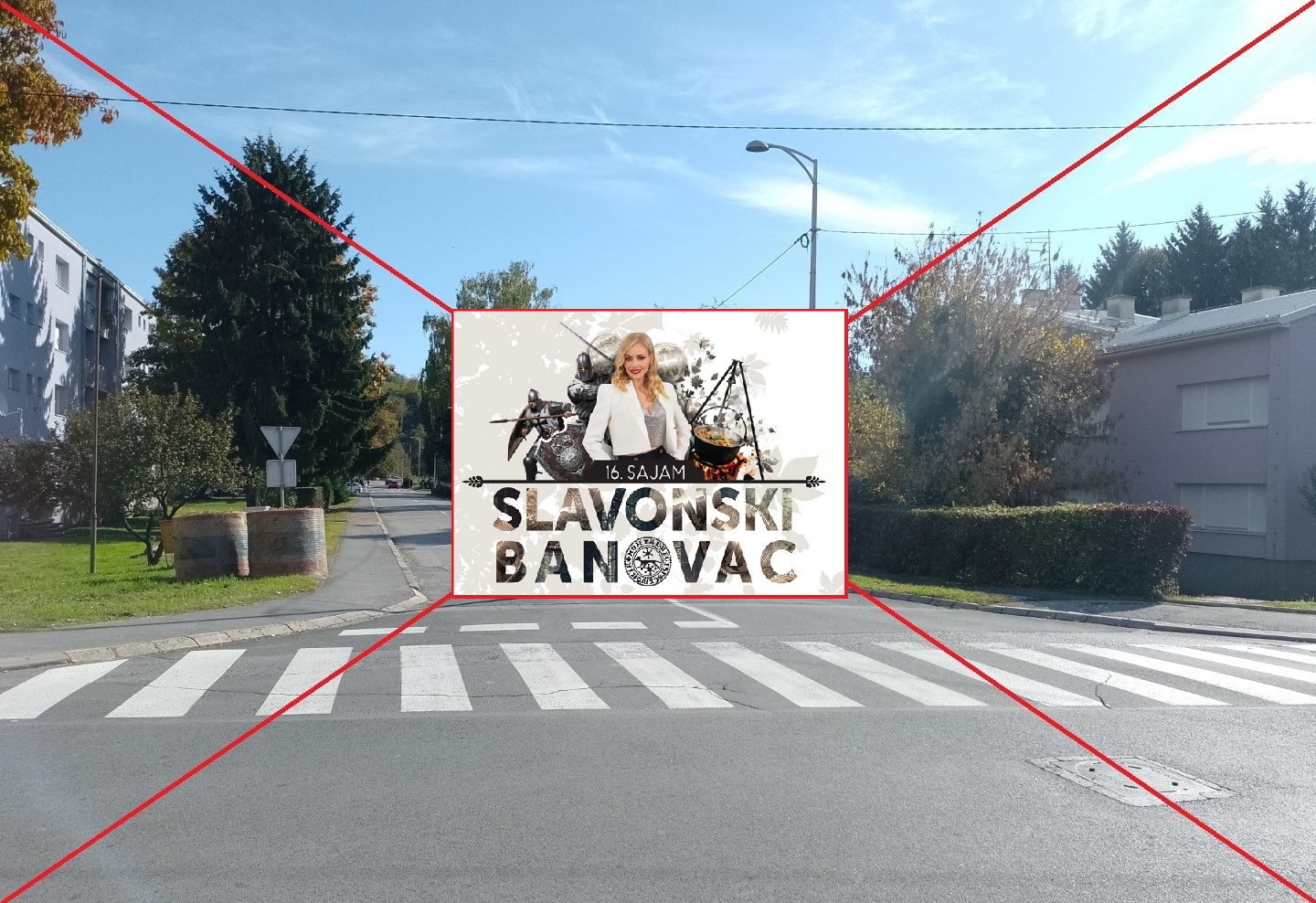 SLAVONSKI BANOVAC Obavijest o zatvaranju prometnice