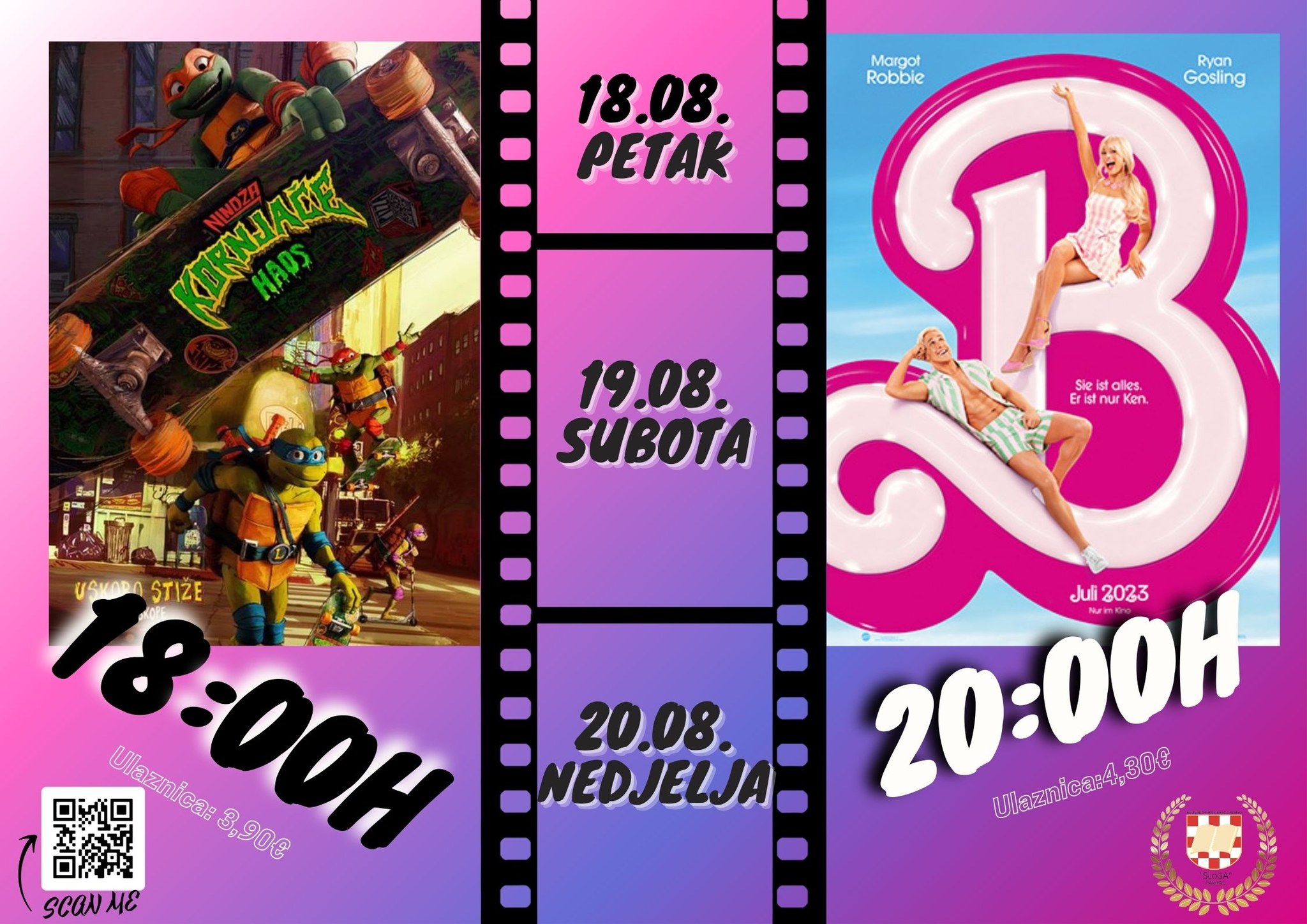 KINO VIKEND Stižu Ninja kornjača i Barbie