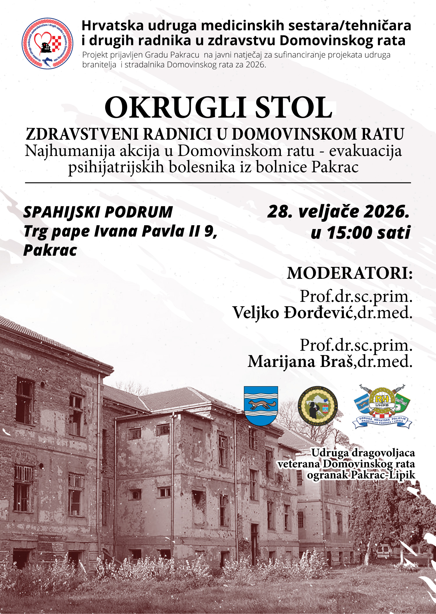 plakat OKRUGLI STOL 3