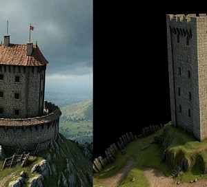 Pakracke brdske kamene utvrde uz planinsku cestu Caklovac i Bukovik K. Vacek