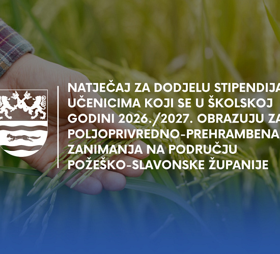 Natjecaj poljoprivreda 2026