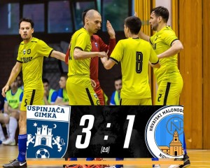 FUTSAL KVALIFIKACIJE Uspinjača Gimka oduzela 1. ligu Hajdukovcima Nove Gradiške