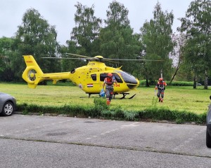 INTERVENCIJA HELIKOPTEROM Zbog sumnje na moždani udar pacijenticu prevezli u Osijek