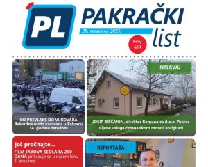 OD DANAS U PRODAJI Novi 639. broj Pakračkog lista