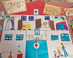 Daruvarski vrtićanci napisali poruke podrške djeci na pedijatriji u Pakracu