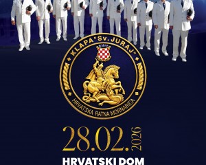 NA KONCERT KLAPE „SV. JURAJ“ SAMO SA ULAZNICAMA Rezervirajte i preuzmite besplatne ulaznice
