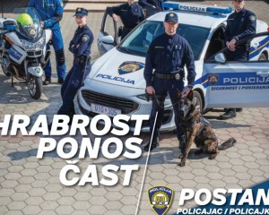 PU POŽEŠKO-SLAVONSKA Hrabrost, ponos, čast - Postani policajac/policajka!