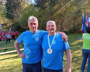 STRELIČARSKI KLUB KUNA Marošević brončani u Sloveniji, Petroviću drvena medalja