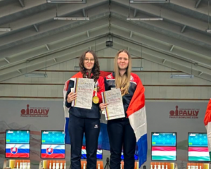 PONEDJELJAK U 15 SATI Doček za zlatne Lorenu i Simonu. Čestitao i predsjednik Saveza