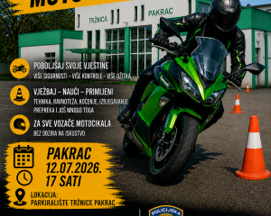 MOTO POLIGON U PAKRACU Dođi, nauči i vozi sigurnije!