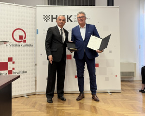 NAGRADA HGK „ZLATNA KUNA“ „Usluga“ d.o.o. drugu godinu za redom najuspješnija