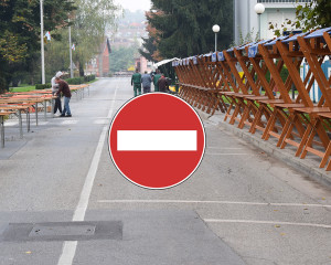 ZATVARANJE CESTE Zbog sajma Slavonski banovac drukčija regulacija prometa