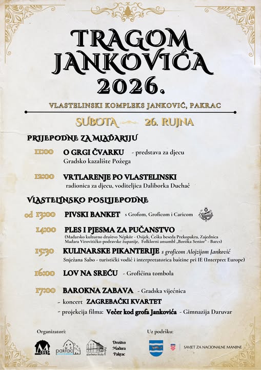 tragom jankovica plakat 2026