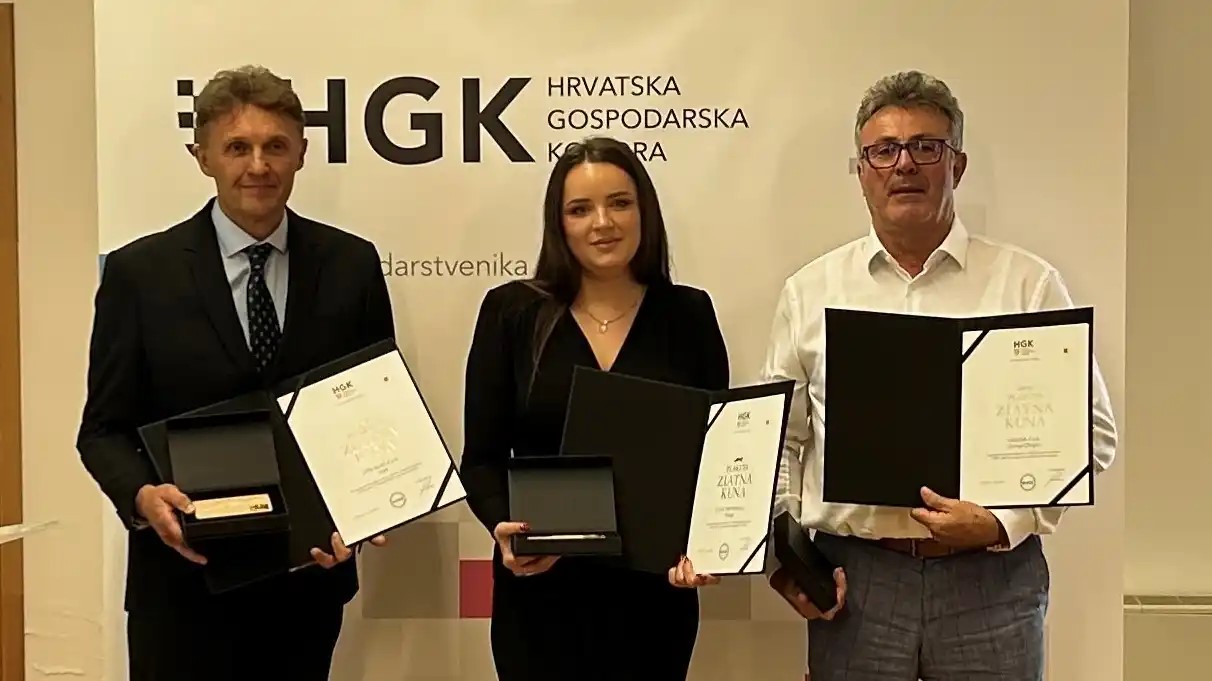 ZLATNA KUNA Usluga Pakrac i Lipik Glas među 3 najuspješnija trgovačka društva u PSŽ